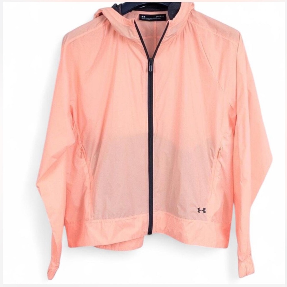 Under Armour Women's 
Bright Coral
Windbreaker Jacket